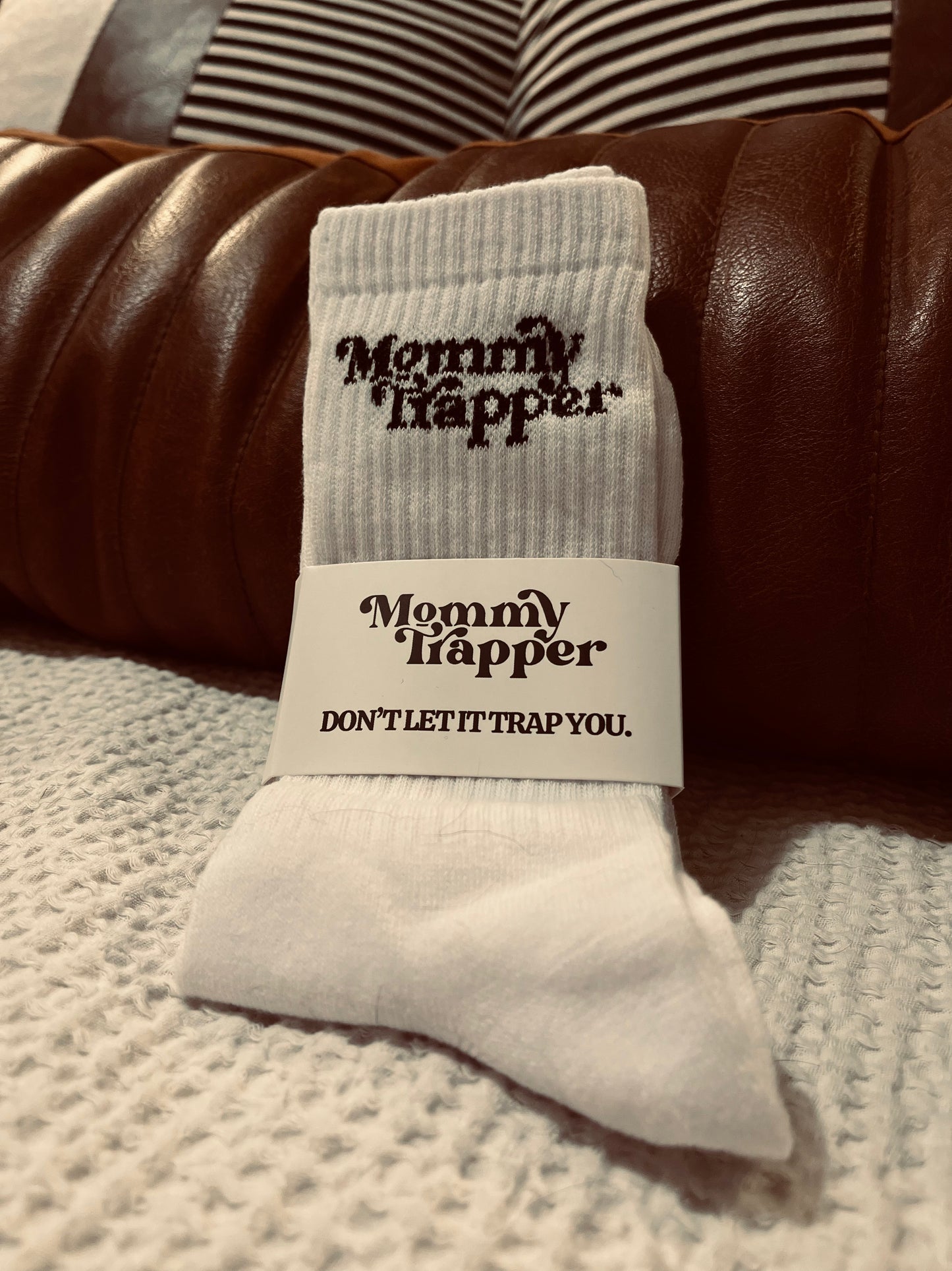 "Mommy Trapper " Socks